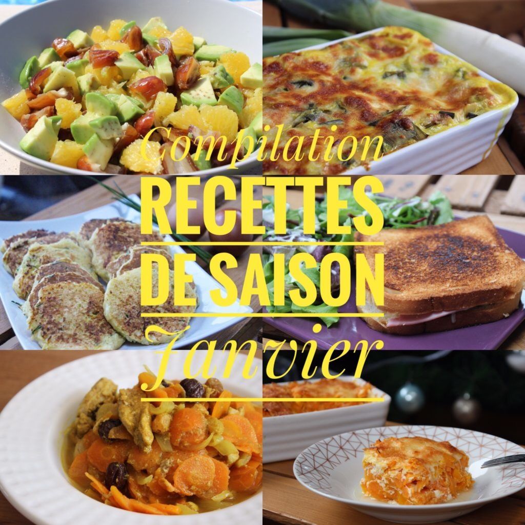 COMPILATION RECETTES DE SAISON JANVIER - Les petits plaisirs de doro