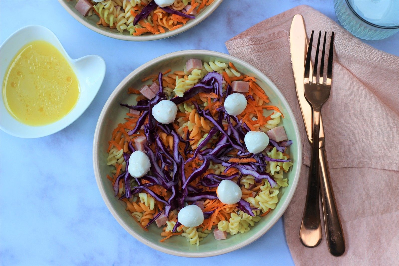 salade chou rouge carottes 