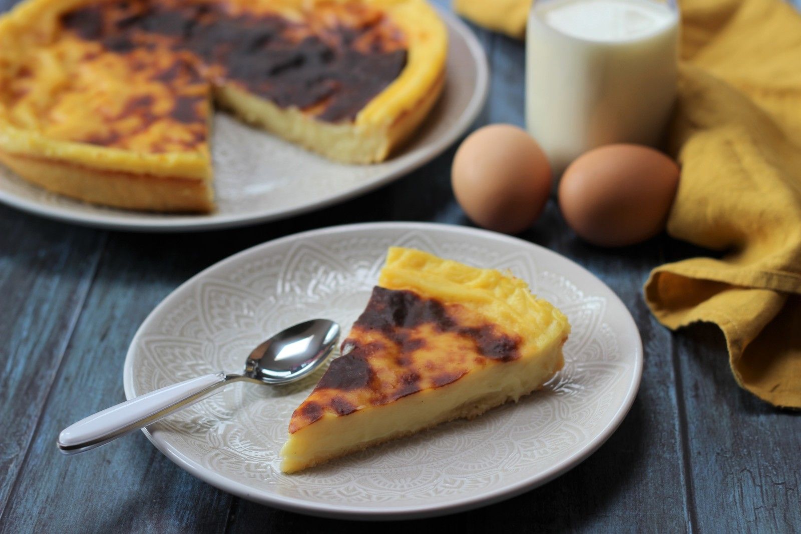 flan pâtissier léger 