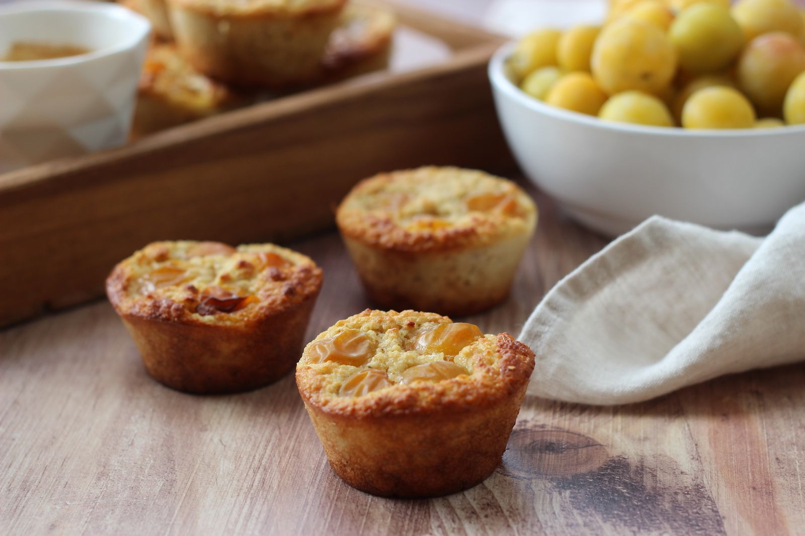 muffins mirabelles
