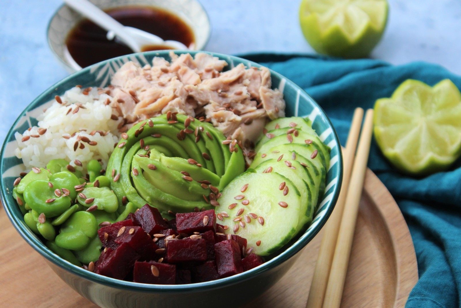poke bowl thon 