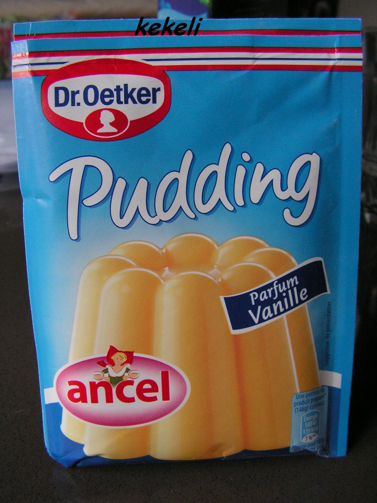 Pudding à la vanille - Le blog de kekeli