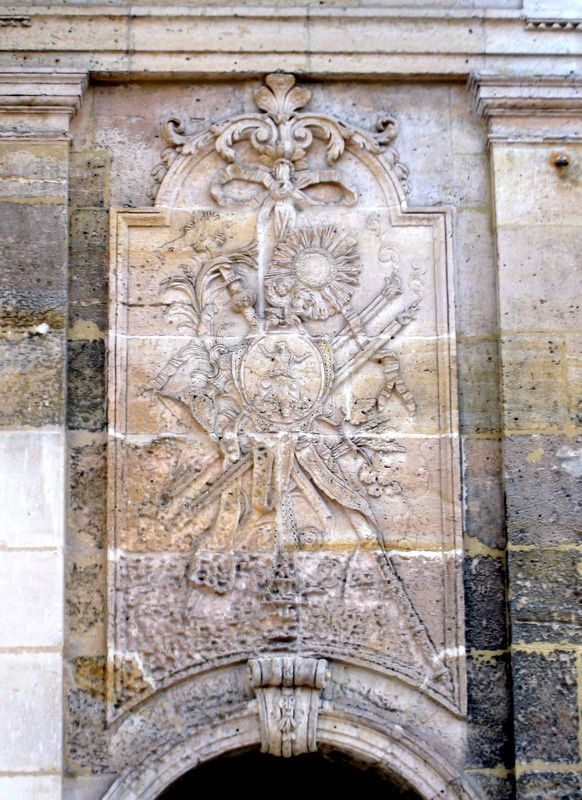 La façade de l'église Notre-Dame de Pontoise