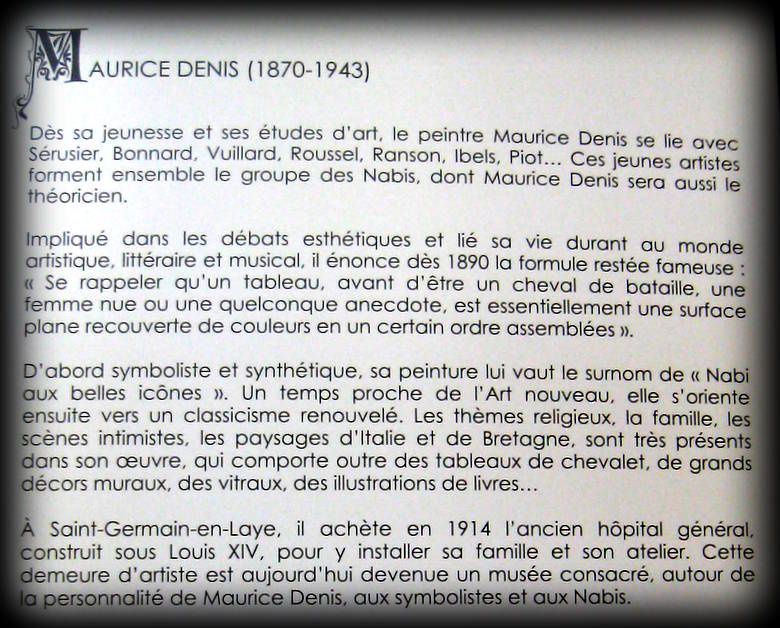 Portrait des parents Denis (La balançoire), musée Maurice Denis