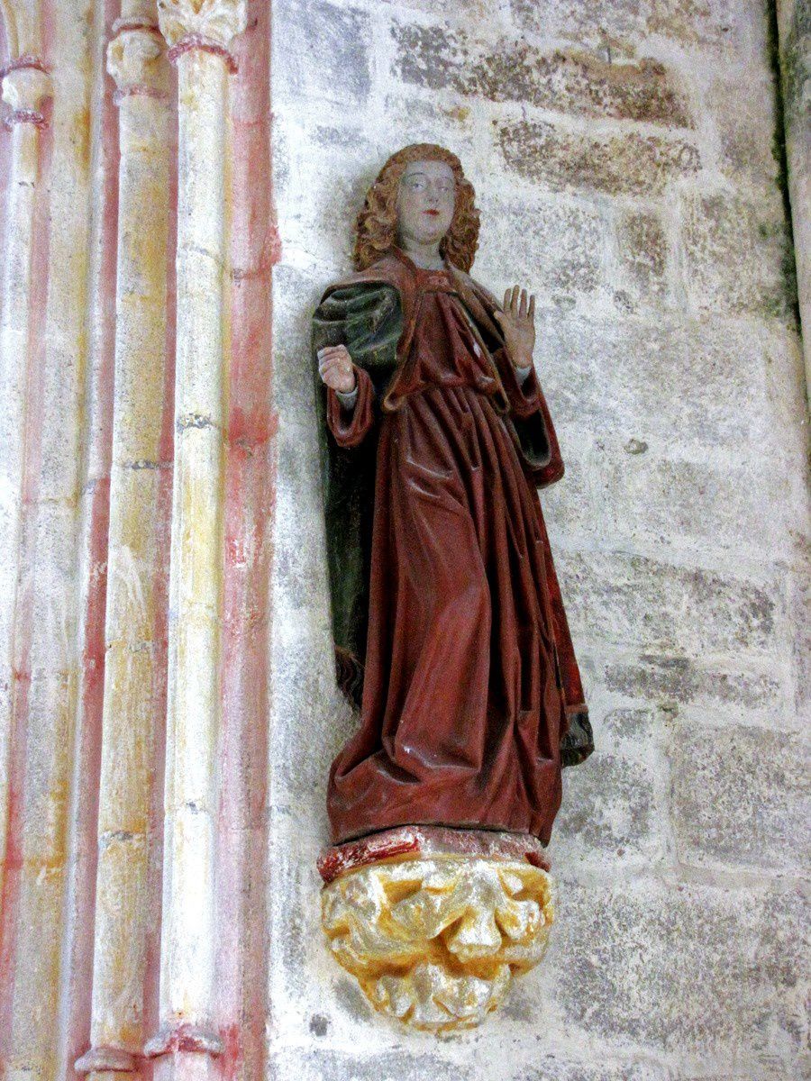 L'Ange de l'Annonciation, chapelle de Tronoën