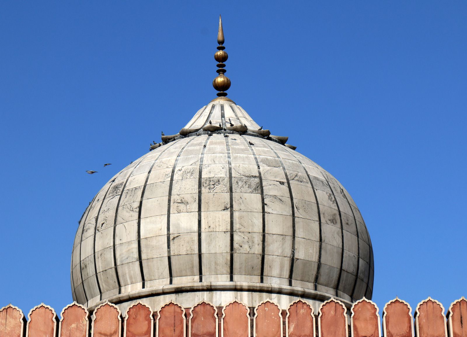 La jama Mashid (1/2), la grande mosquée de Delhi 