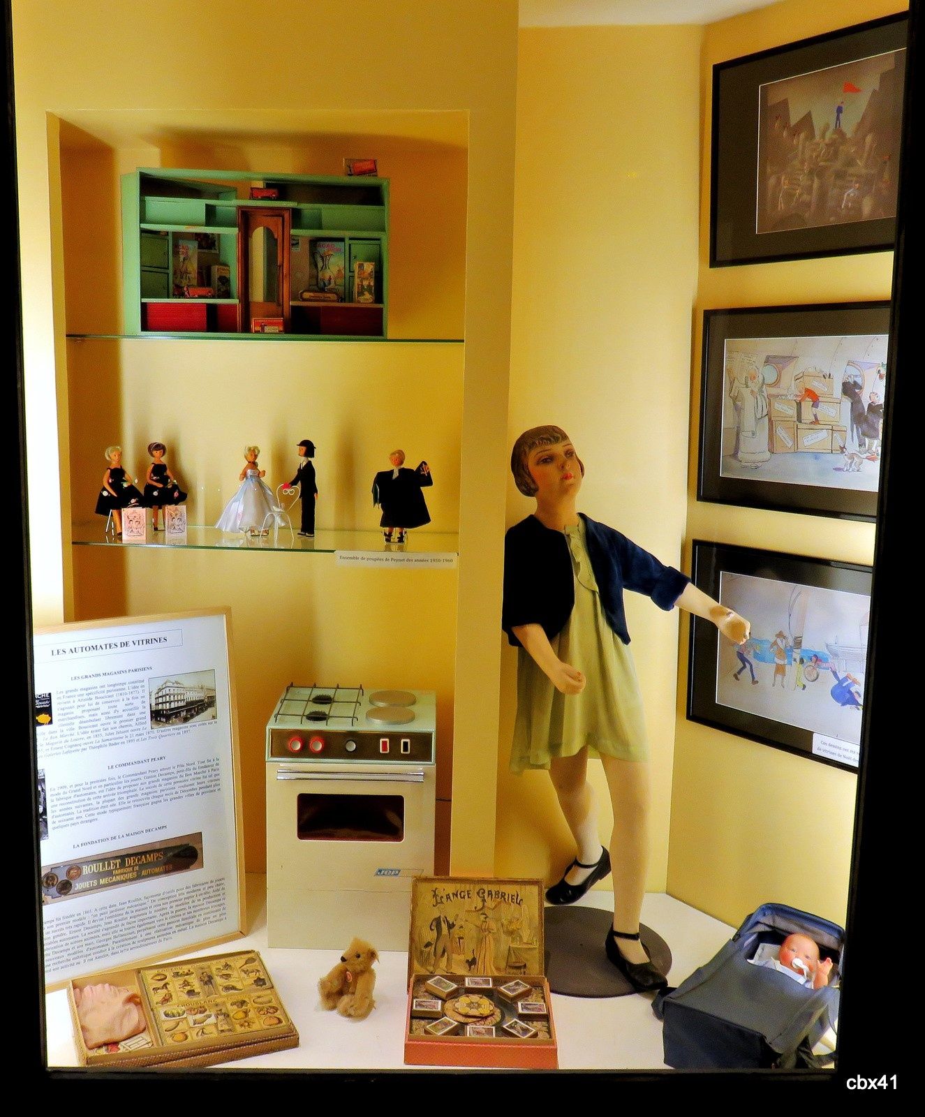 Poup?�es de Peynet, mus?�e des automates (Falaise) - Le blog de cbx41