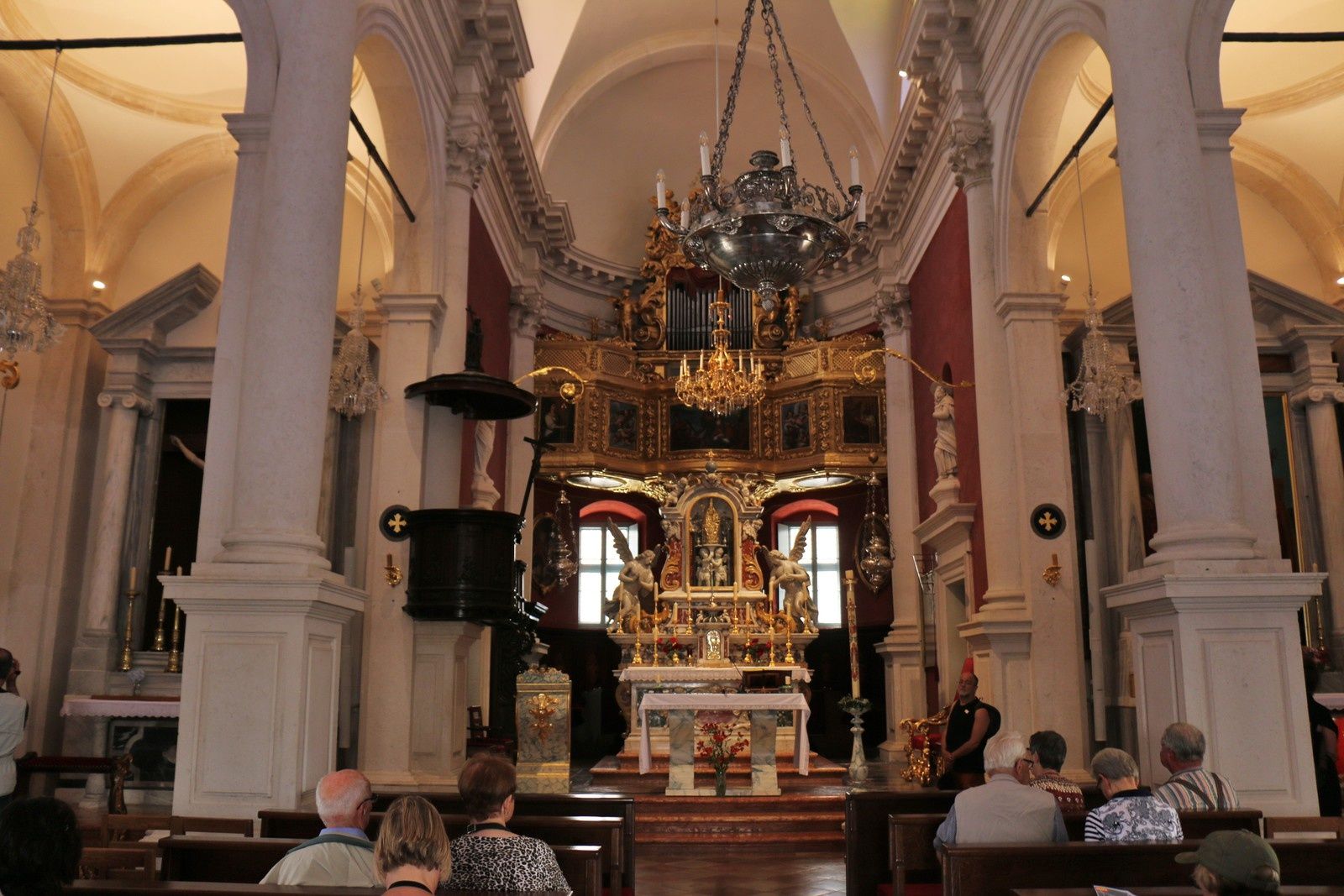 Maîtreautel, église Saint Blaise, vieille ville de Dubrovnik (Croatie