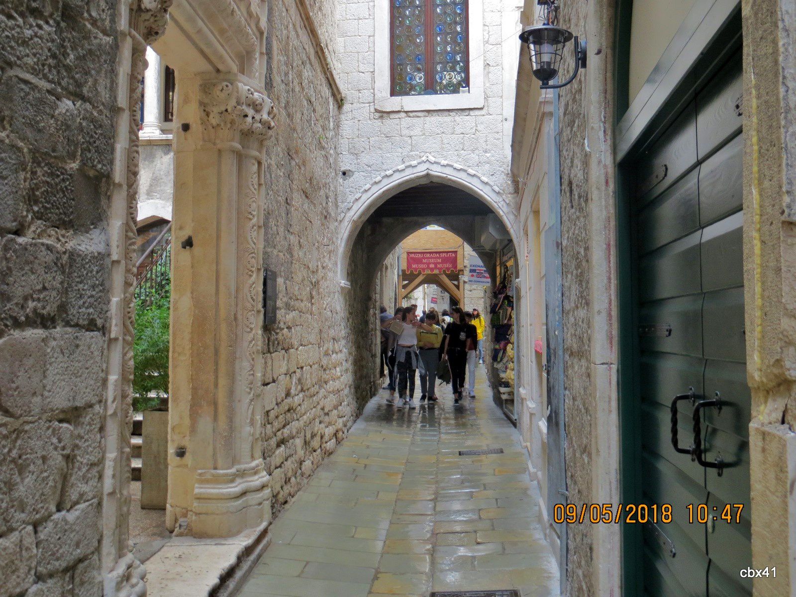 Ruelles et murailles de Split (Croatie)