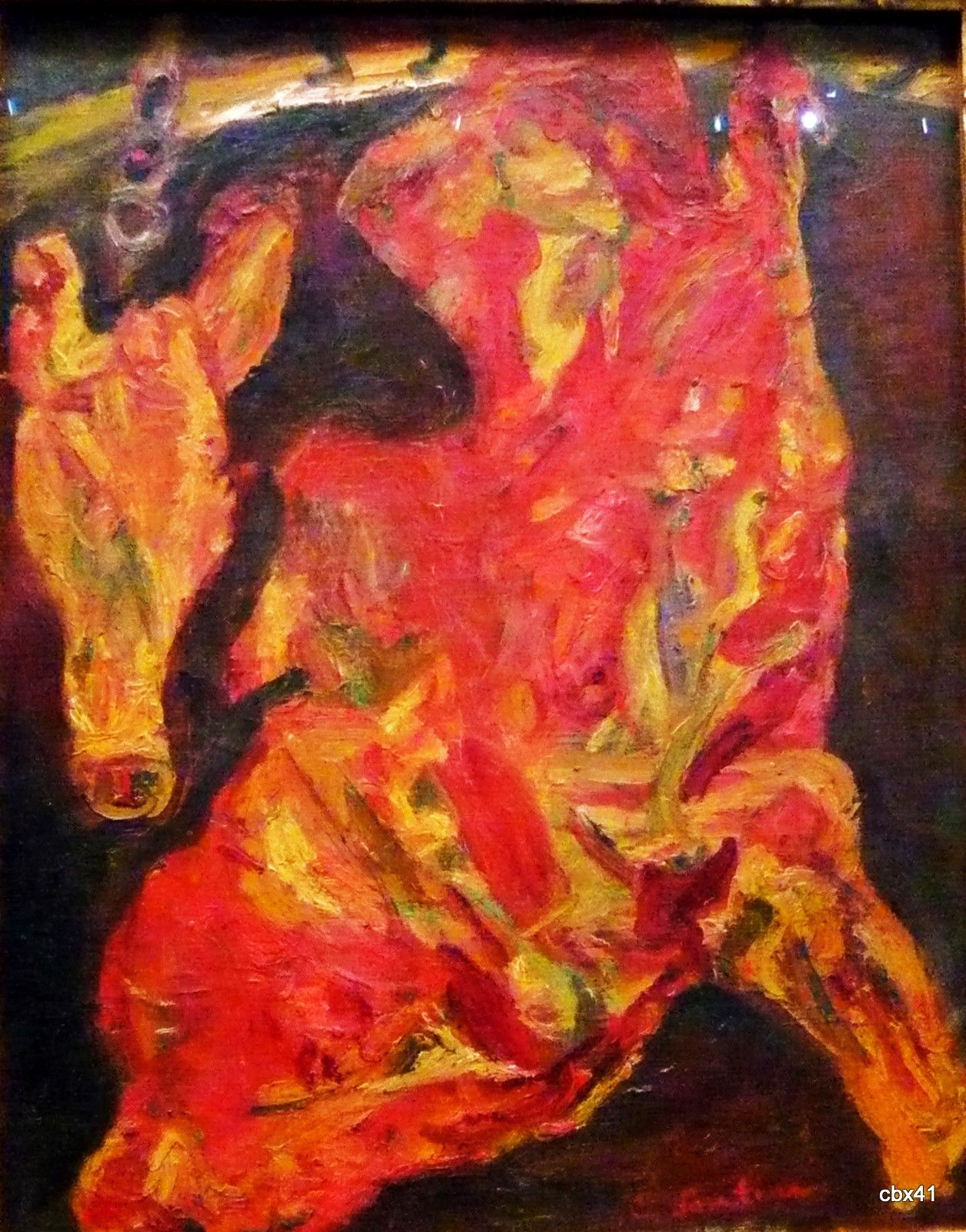 Chaïm Soutine, Boeuf et tête de veau Le blog de cbx41