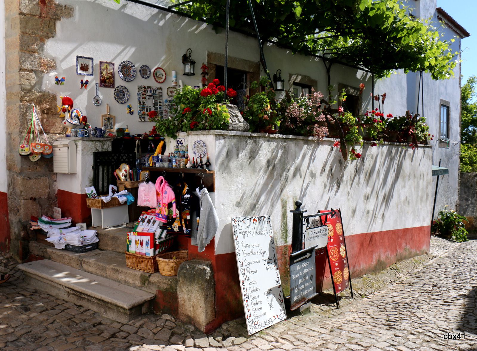 Boutiques de souvenirs, Óbidos (Portugal)