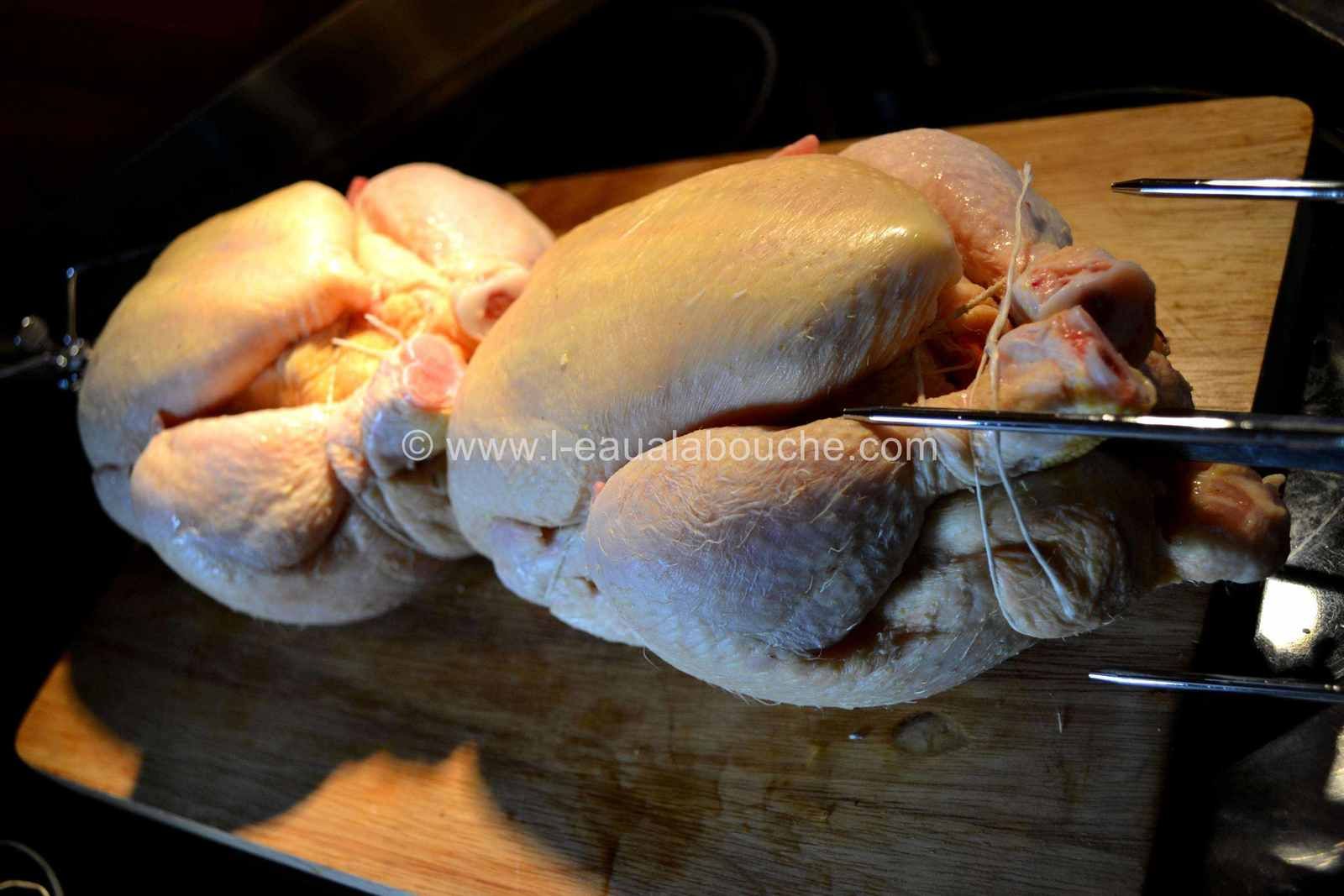 Poulet Rôti à la Broche - L'Eau à la Bouche