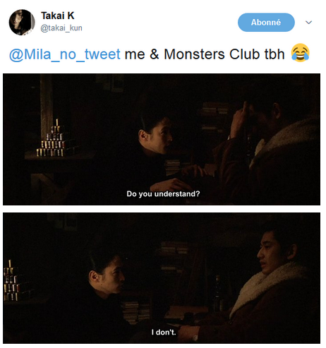 Eita and Kubozuka Yosuke - Monsters' Club