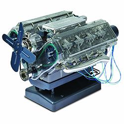 Moteur V8 à construire
