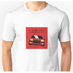 Tee shirt Peugeot 205 GTI idée cadeau passionné de voiture