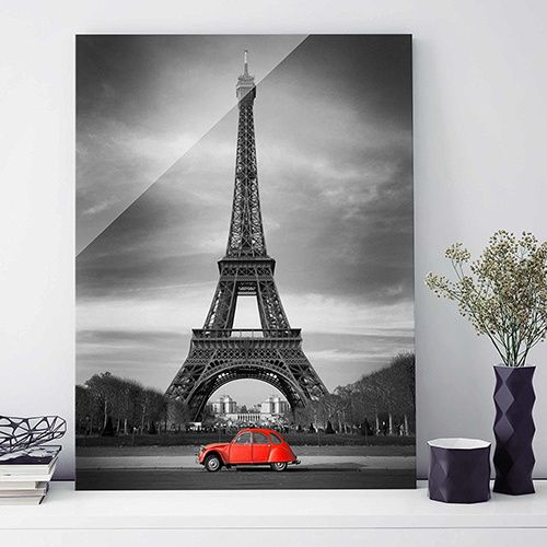 Tableau 2cv Paris 70x100 cm