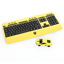 Clavier et souris Lamborghini