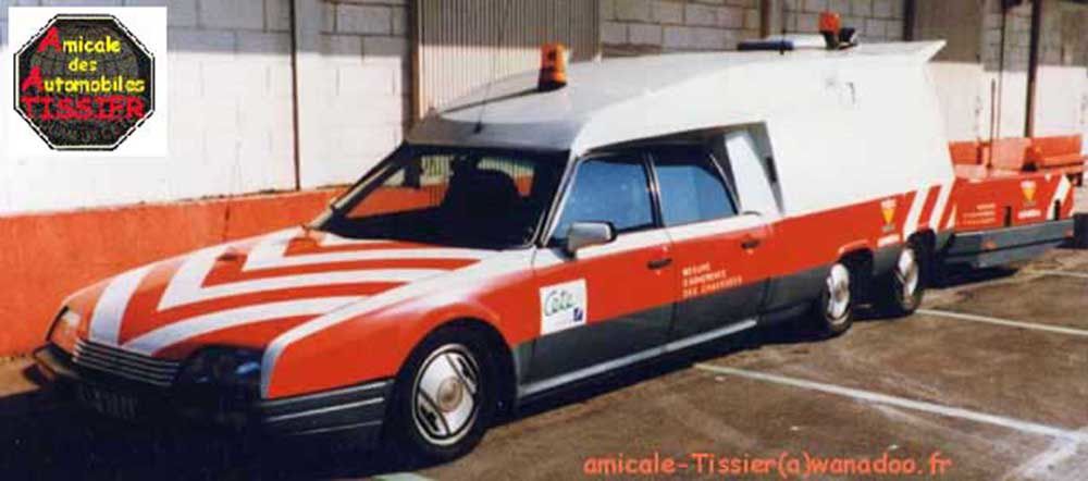 Citroën CX "Ponts et Chaussées", 1988, photo : Amicale Tissier