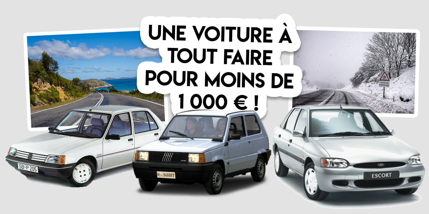 Rouler en voiture à moins de 1 000 €, c'est possible ! - Palais-de-la- Voiture.com