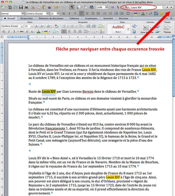 Rechercher/remplacer sous word Cours faciles sur les principales fonctions de Word