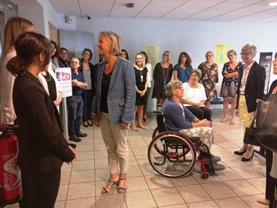 La MDPH du #Calvados accueille Sophie Cluzel Secrétaire d'État auprès du  Premier ministre chargée des Personnes handicapées ! - Cotentin Web le Site