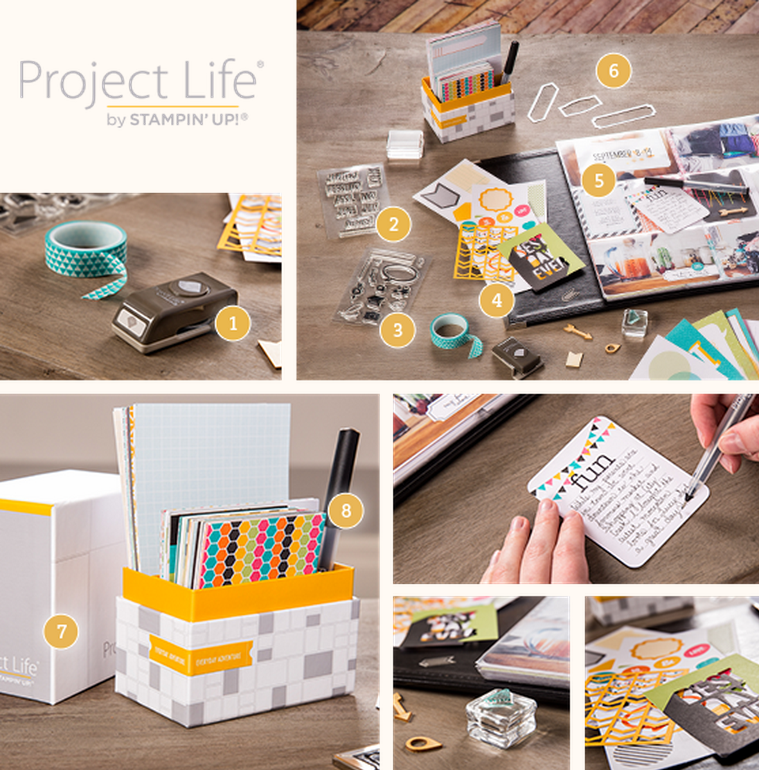Le Project Life Stampin'Up! est là!