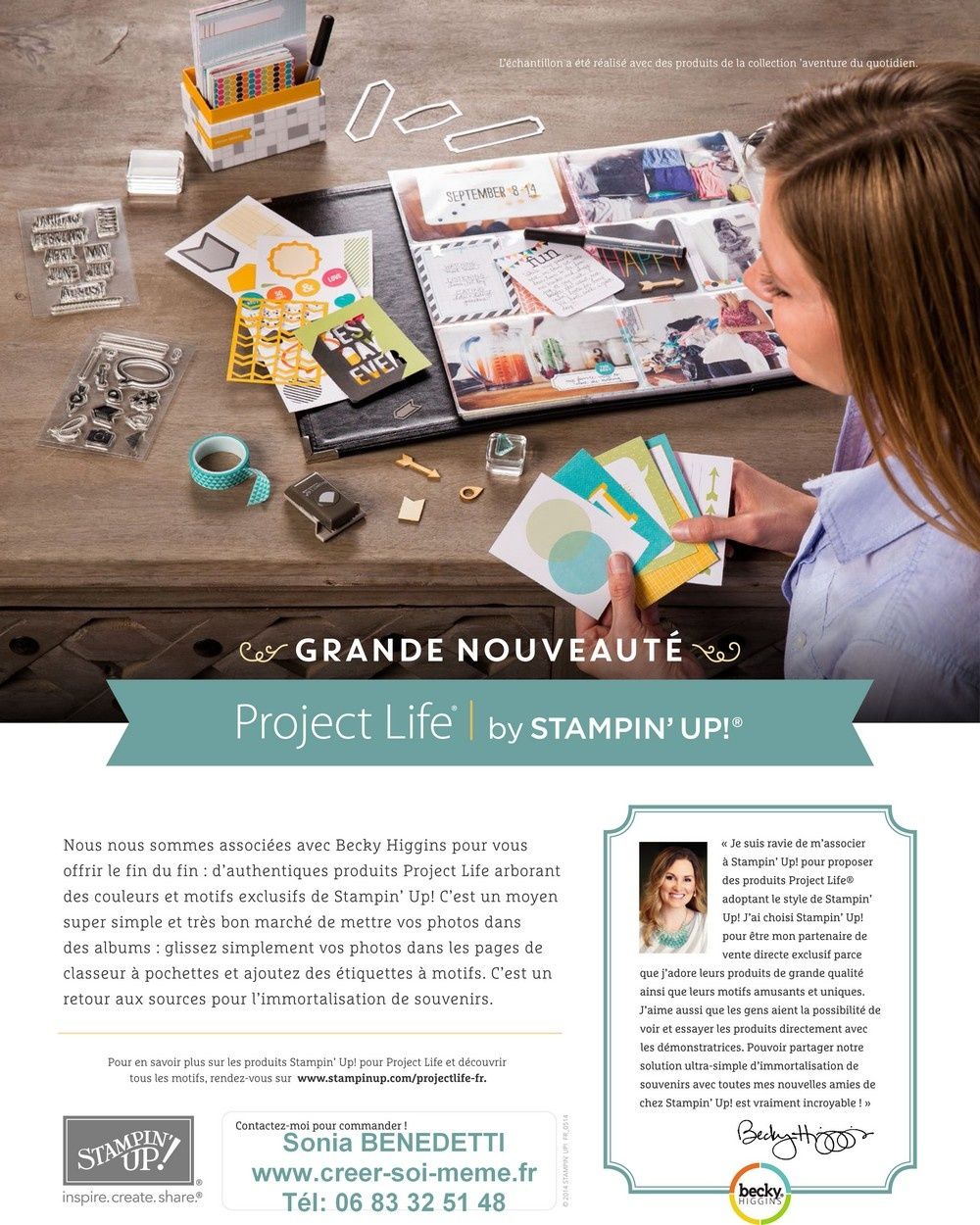 Le Project Life Stampin'Up! est là!