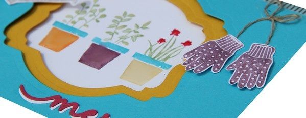 Gift from the garden.... j'adore!