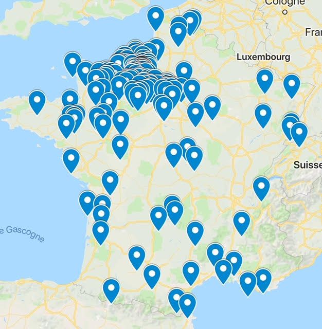Retrouver la démonstratrice Stampin'Up! de mon équipe "Les Créatives" la plus proche de chez vous