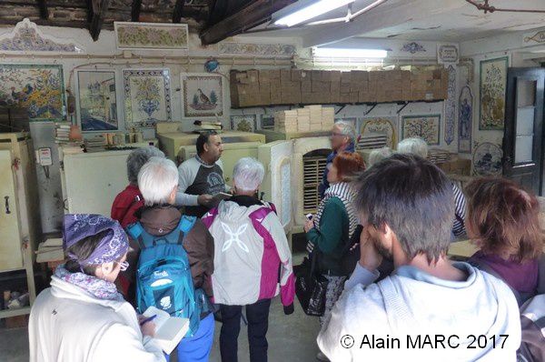 Dans la fabrique d'azulejos...