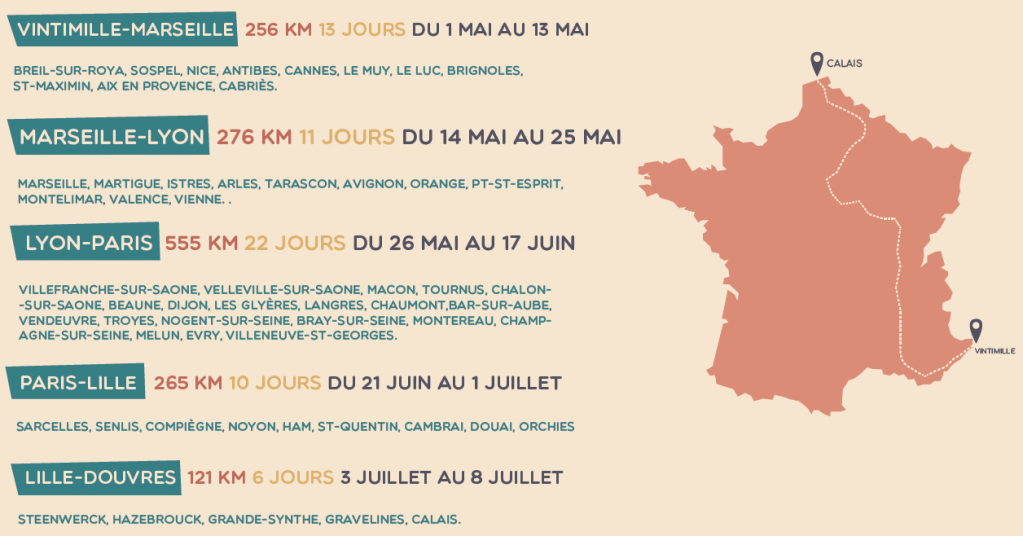 D’Italie en Angleterre : une marche solidaire de 1 400 km sur les pas des migrants