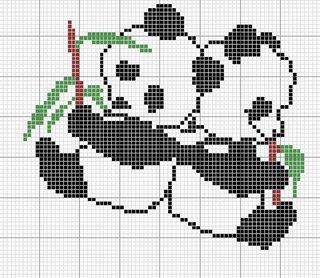 Grilles 79: des ours et des pandas ! - Chez elkalin.com