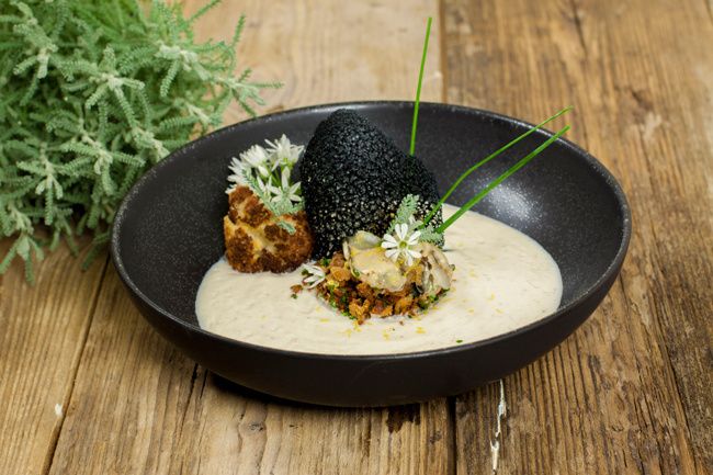 Chou-fleur rôti - croûte forestière