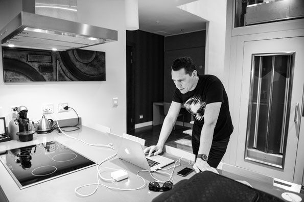Tiësto photos South Africa 2014, behind the scenes