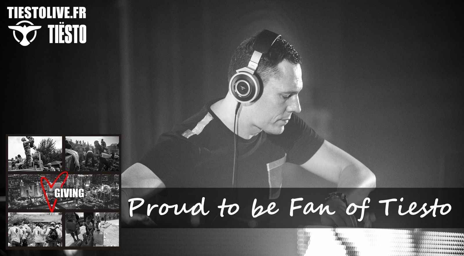 Tiësto - your donations are important !