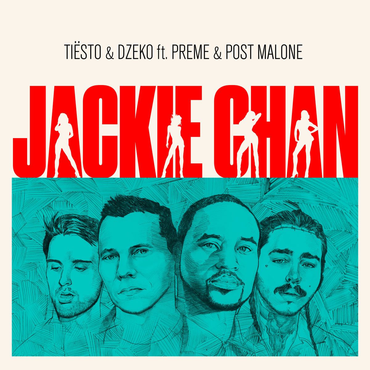 Tiësto & Dzeko ft. Preme & Post Malone - Jackie Chan (Karaoke Version)