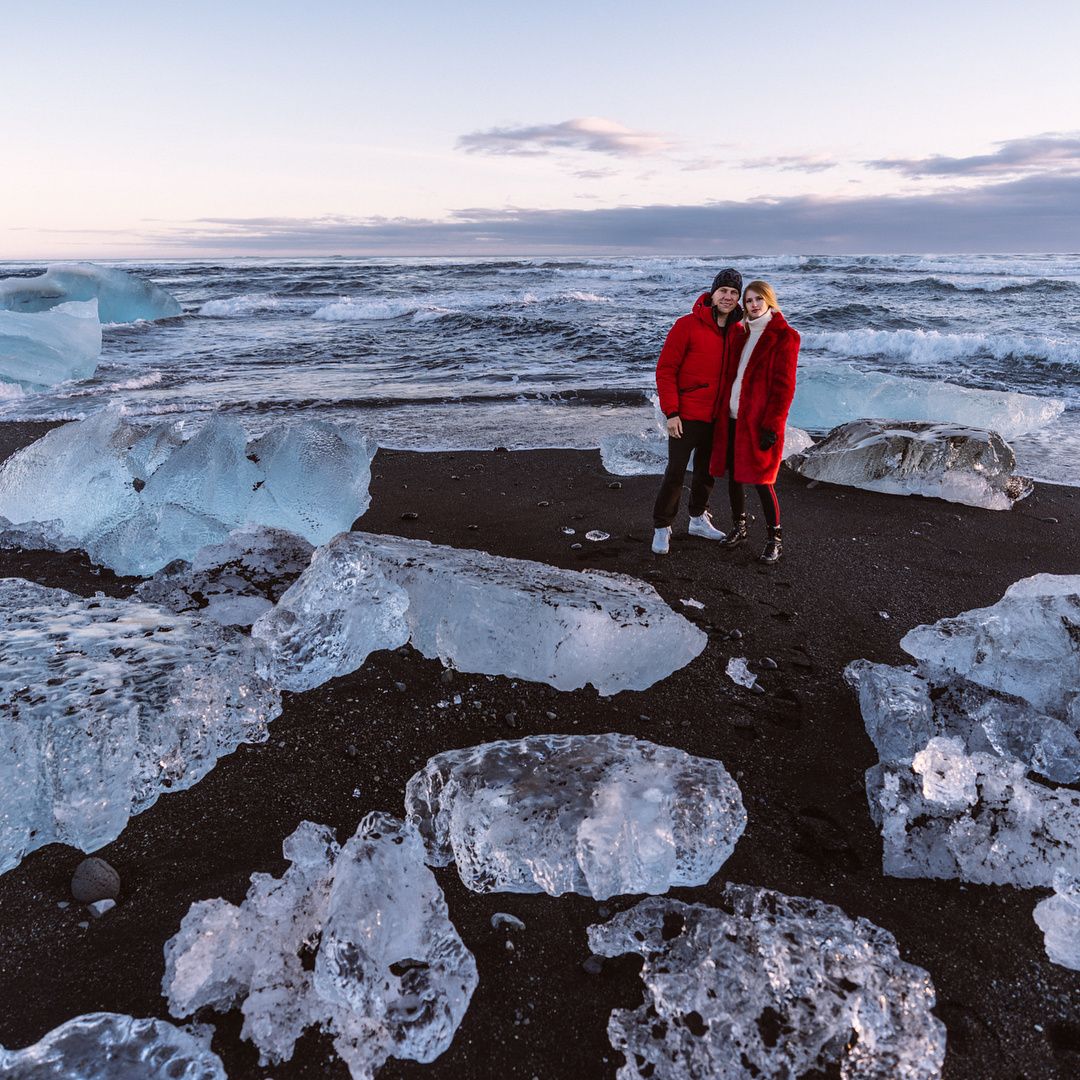 Tiësto and Annika: Throwback to Iceland ❄️ one of the coolest trips we have done.