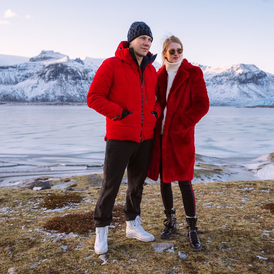 Tiësto and Annika: Throwback to Iceland ❄️ one of the coolest trips we have done.