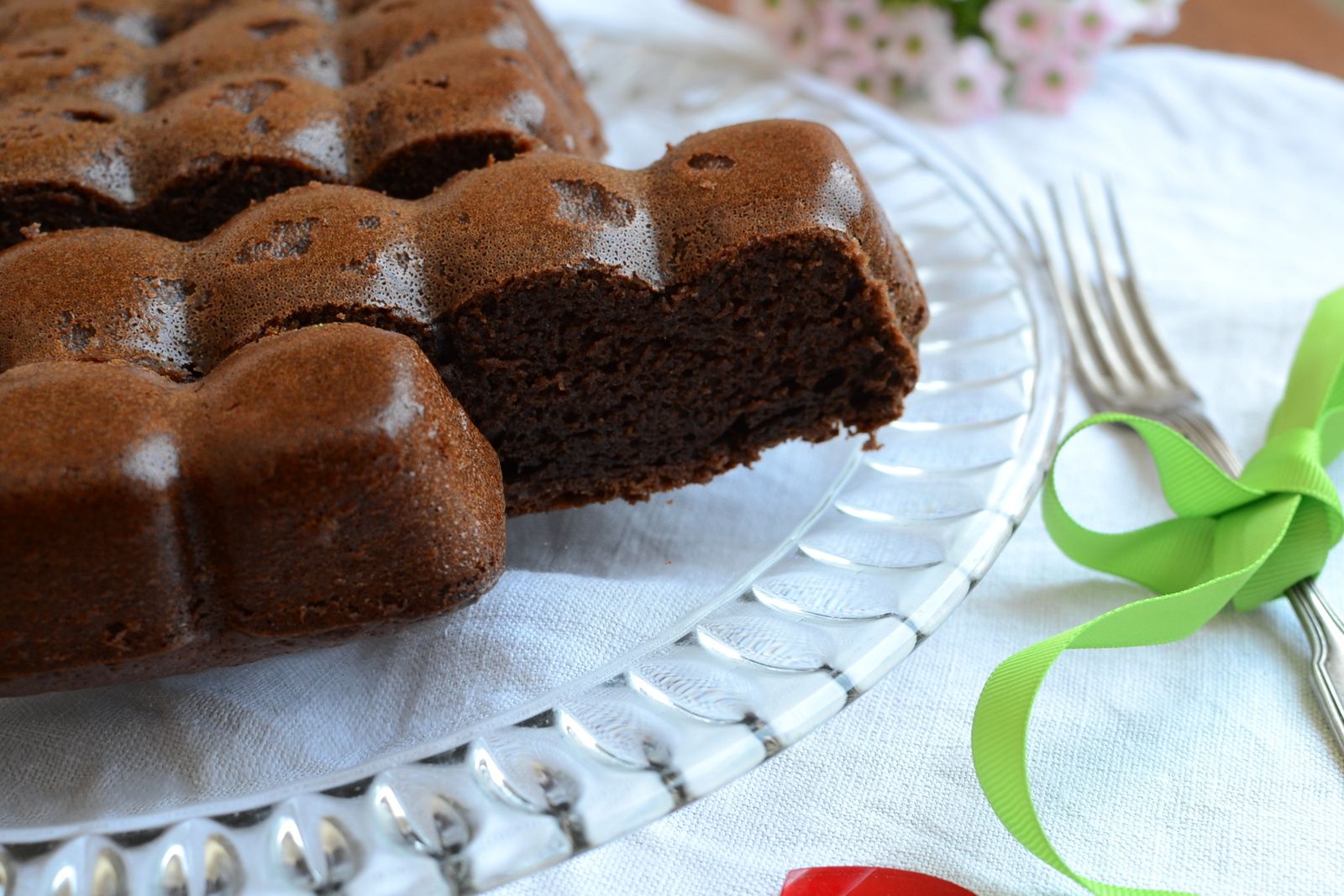 Moelleux au chocolat et au lait de coco - Hum, ça sent bon ...