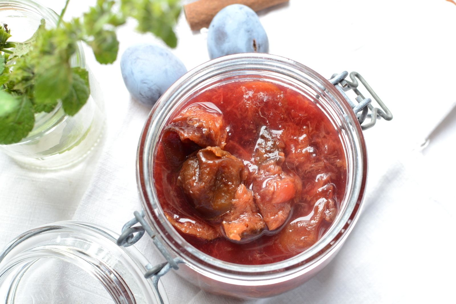 Compote de quetsches conserves Hum, ça sent bon