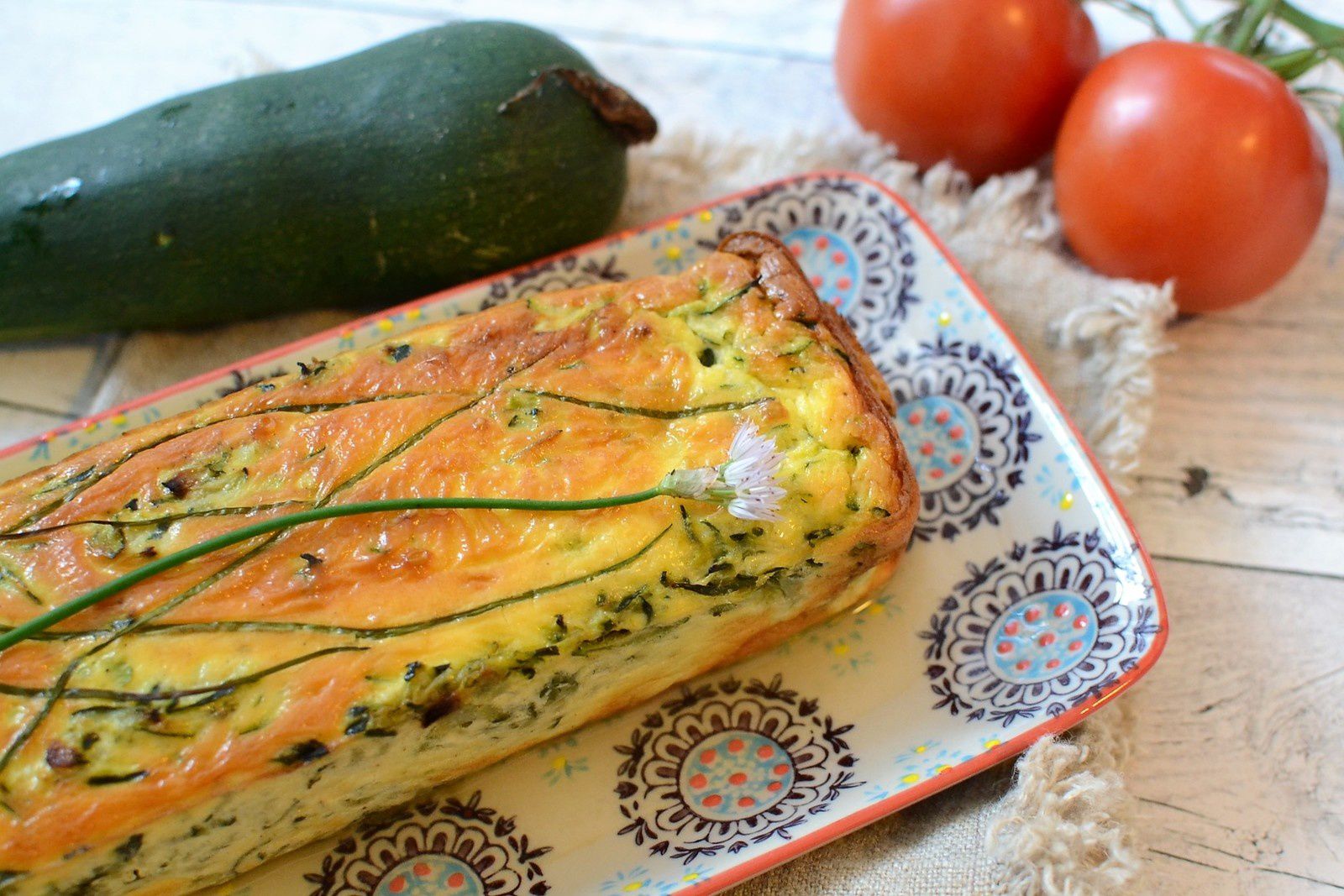 Terrine de courgettes et féta Hum, ça sent bon