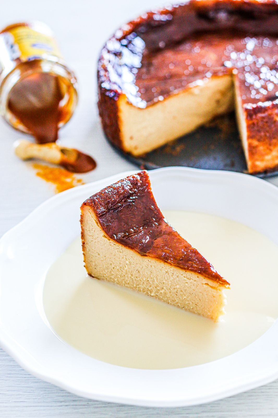 Flan pâtissier de Michalak au caramel au beurre salé ( sans pâte brisée ) -  Les Délices De Marina