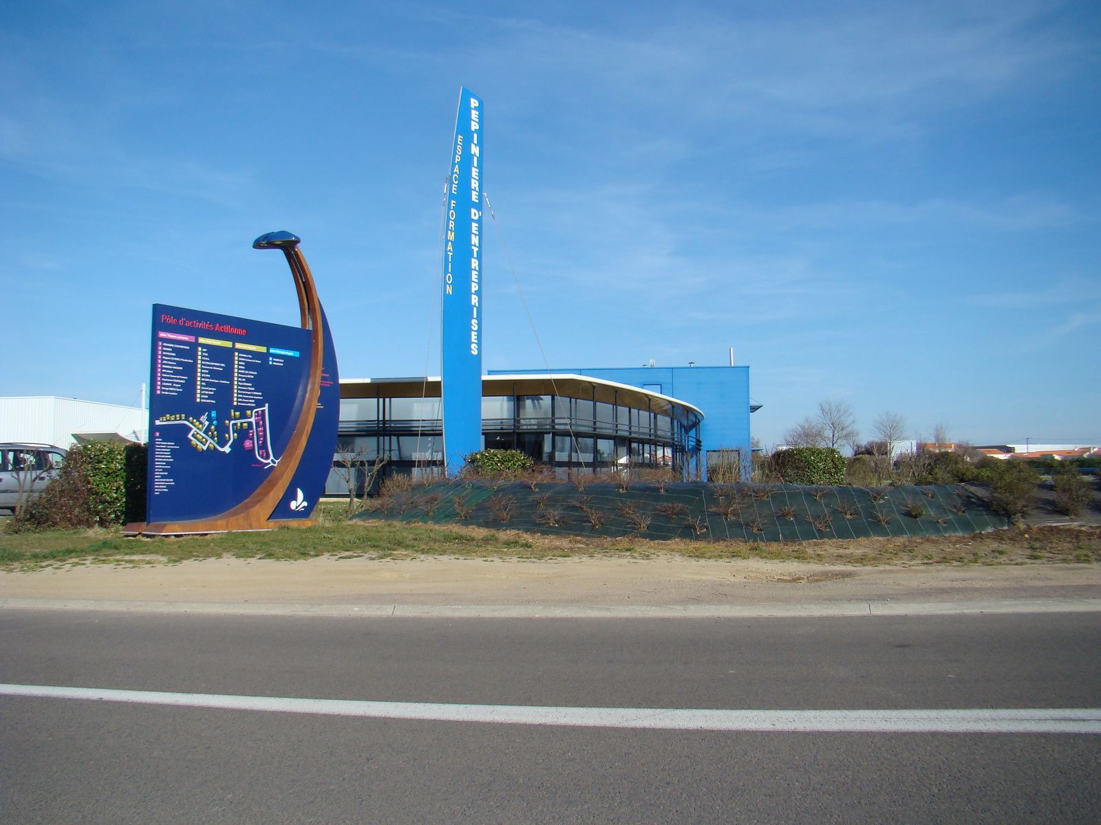 Pépinière d'entreprises où se déroulent les conseils communautaires