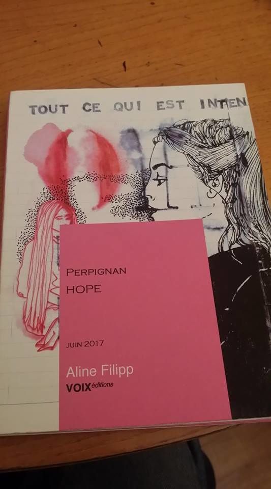 Perpignan: l'artiste Aline Filipp sort son carnet de Brooklyn 'Hope Perpignan' au édition Voix! interview par Nicolas Caudeville
