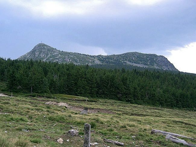 The two summits of Mont Mézenc - photo PRA