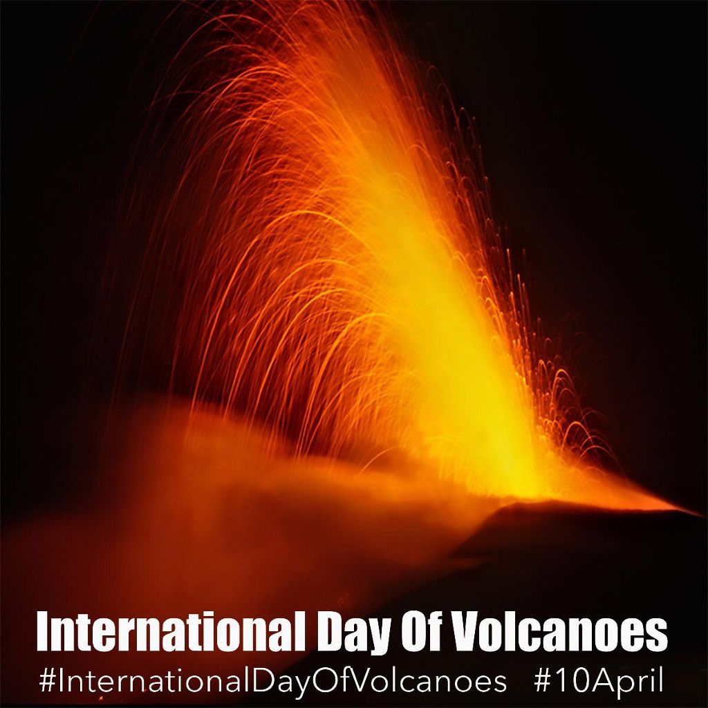 Journée internationale des volcans - 10 avril. Belle journée à tous.