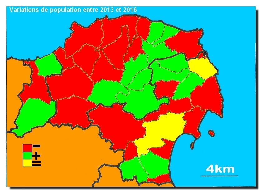 2016 : combien sommes-nous dans le Val de Saire ?