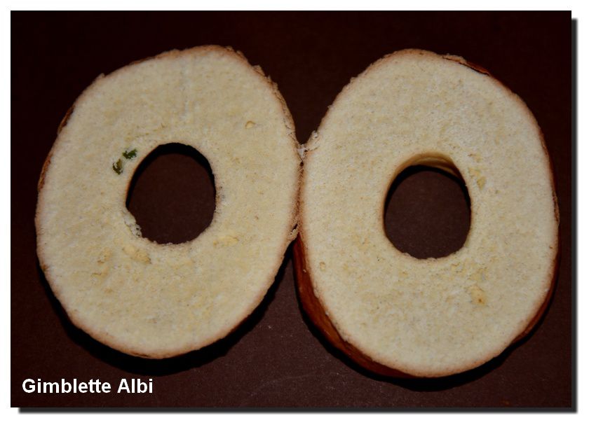 Un échaudé : la gimblette d'Albi