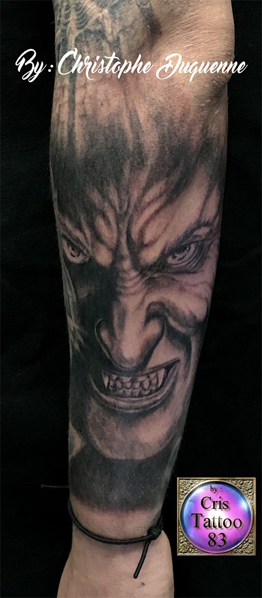 tatouage vampire