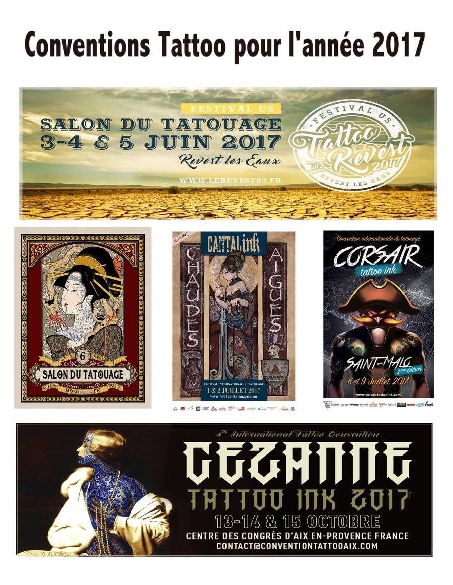 Conventions de tatouages cris tattoo Family 2017